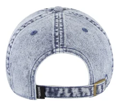 Denim Embroidered Hat