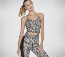 GOSTRETCH Mini Cheetah Racerback Longline Bra