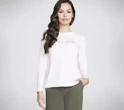 Rhinestone Queen Long Sleeve Tee