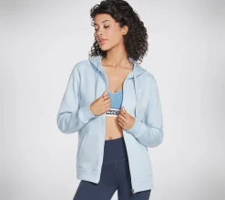 Skechers Apparel Diamond Crown Front Zip Hoodie