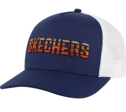 Skechers Textured Logo Trucker Hat