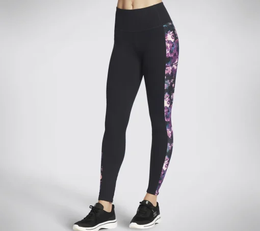 The GO WALK Linear Floral FL HW Legging