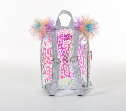 Twinkle Toes: Mini Pom Pom Backpack
