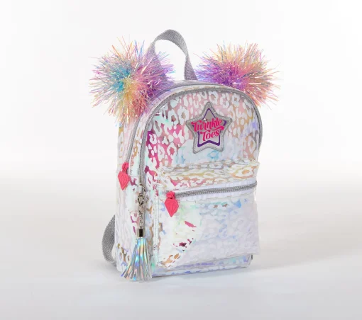 Twinkle Toes: Mini Pom Pom Backpack